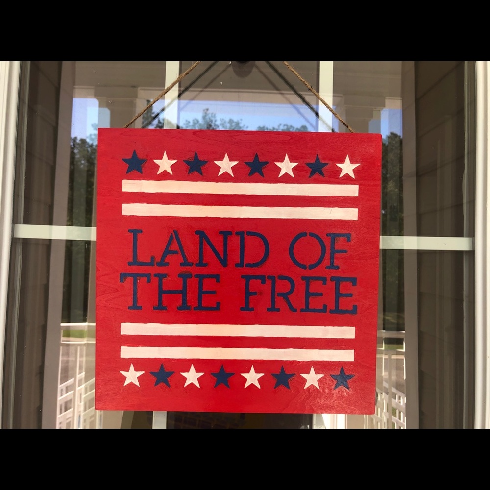 Land of the Free Hanging Decoration